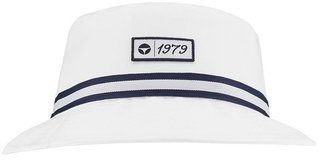 TaylorMade Vintage Twill Bucket cappello, bianco