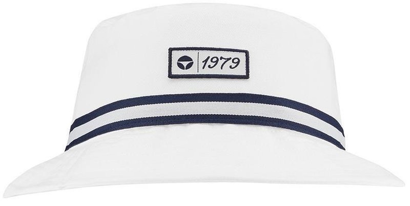 TaylorMade Vintage Twill Bucket cappello, bianco