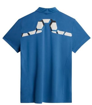 J.Lindeberg KV Tour Golf polo da uomo, blu scuro