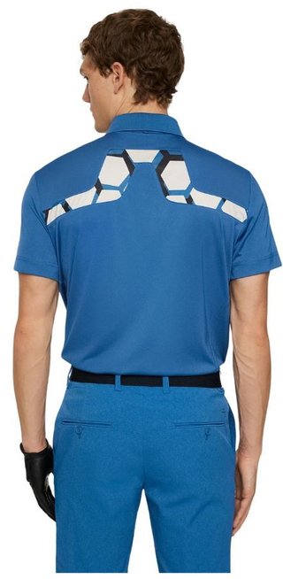 J.Lindeberg KV Tour Golf polo da uomo, blu scuro