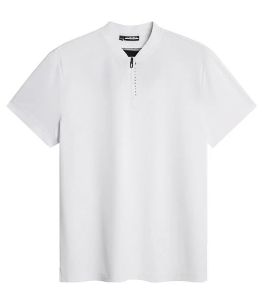 J.Lindeberg Anton polo da uomo, bianco