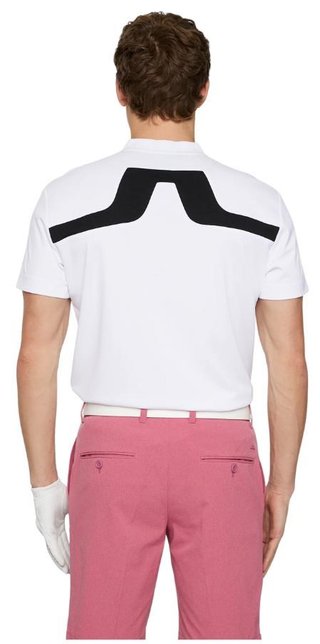 J.Lindeberg Anton polo da uomo, bianco