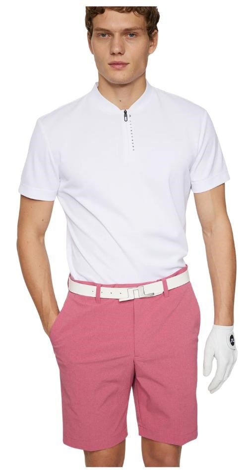 J.Lindeberg Anton polo da uomo, bianco