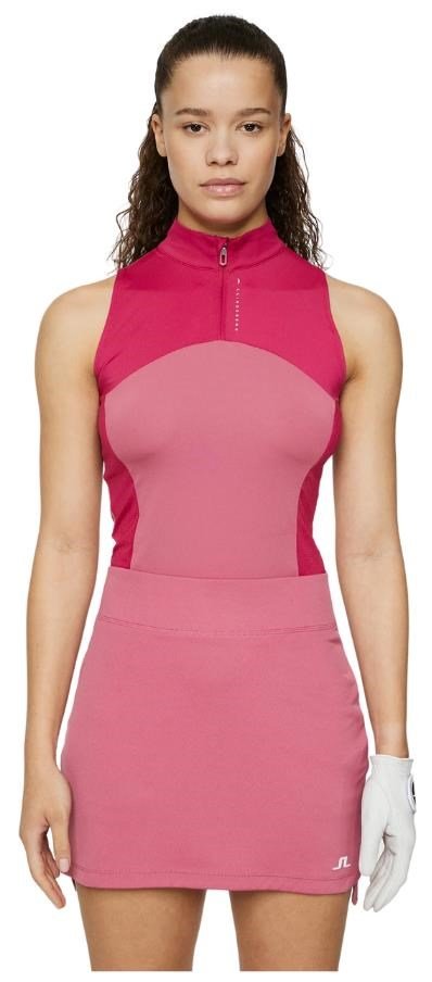 J.Lindeberg Tiana Sleeveless top da donna, rose wine
