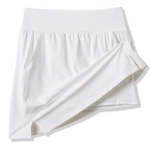 Travis Mathew Game Set Match gonna skort lungo, bianco