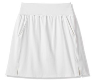 Travis Mathew Game Set Match gonna skort lungo, bianco