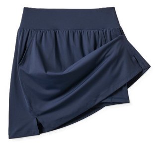 Travis Mathew Game Set Match gonna skort lunga, navy blazer