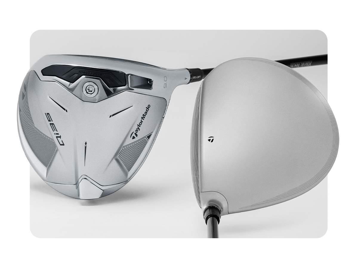 TaylorMade Qi35 Designer Series Silver driver da uomo