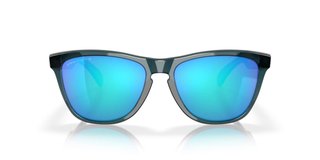 Oakley Frogskins occhiali da sole, lenti Prizm Sapphire Polarized/montatura Crystal Black