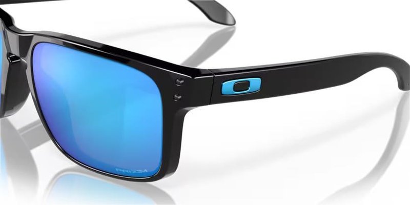 Oakley Holbrook Prizm Saphire lenses occhiali da sole, montatura Polished Black