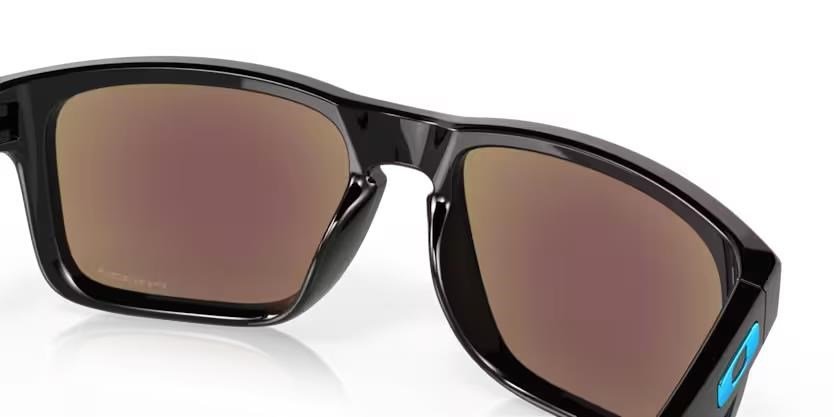 Oakley Holbrook Prizm Saphire lenses occhiali da sole, montatura Polished Black