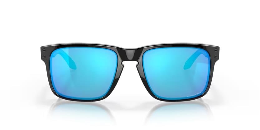 Oakley Holbrook Prizm Saphire lenses occhiali da sole, montatura Polished Black