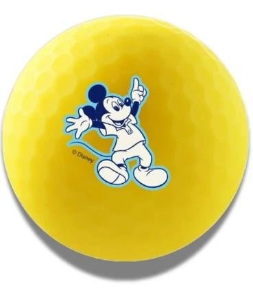 Volvik VIVID Lite DISNEY MICKEY Mouse 2.0 golf pack (4 balls + ballmarker), mix di colori