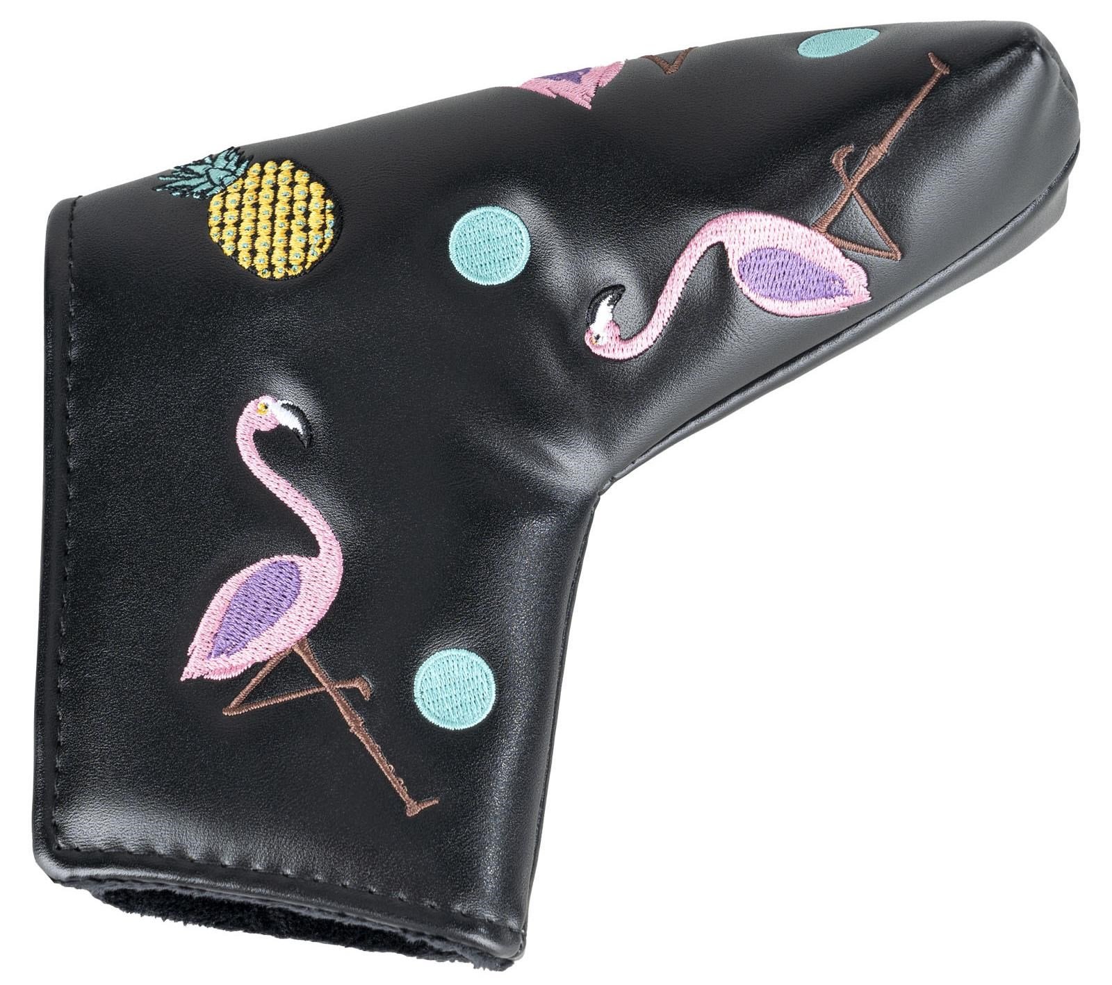 Ostatní Flamingo Black Putter headcover