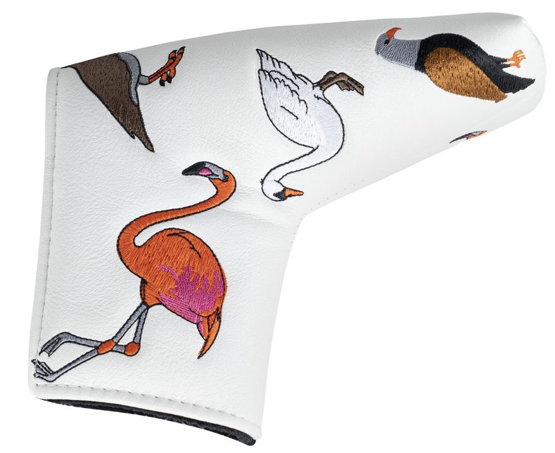 Ostatní Flamingo White Putter headcover