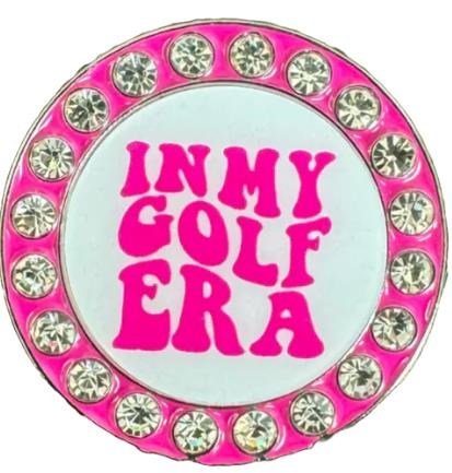 Best of Golf America crystal ball marker - Golf Era pink