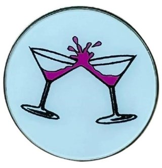 Best of Golf America ball marker - occhiali
