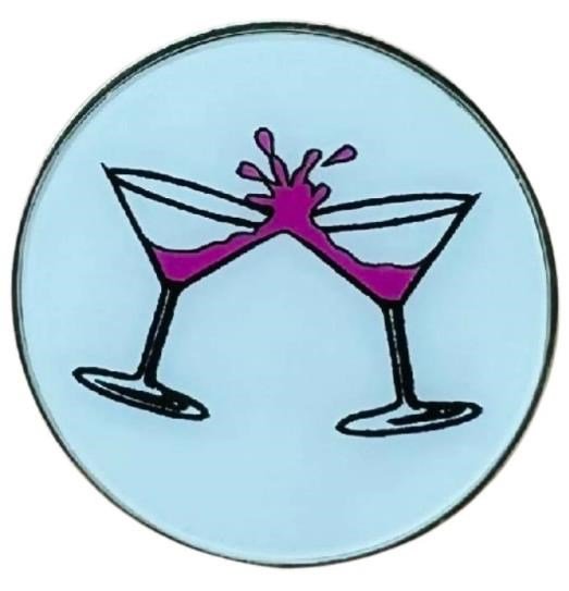 Best of Golf America ball marker - occhiali