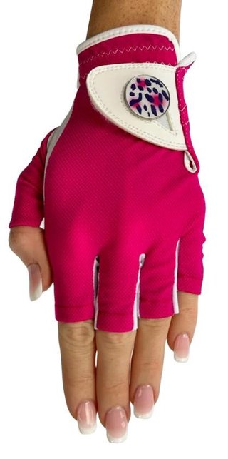 Best of Golf America Half Finger guanto da donna, rosa