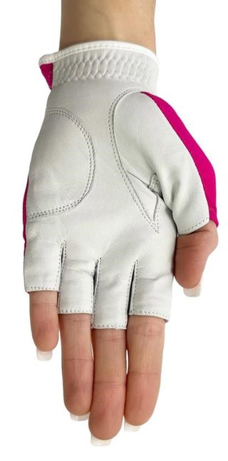 Best of Golf America Half Finger guanto da donna, rosa
