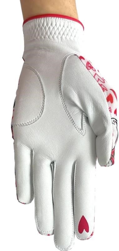 Best of Golf America XOXO guanto da donna, rosa/bianco
