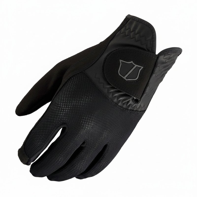 Wilson Rain guanto da golf donna (paio), nero