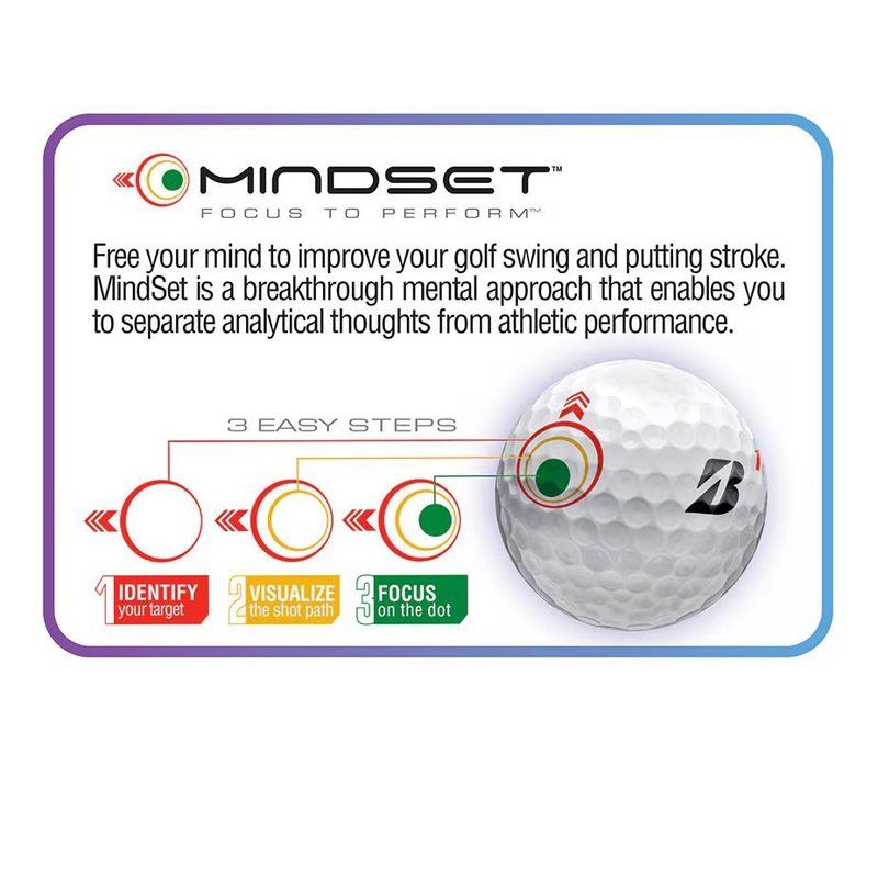 Bridgestone e12 Straight MindSet palline da golf