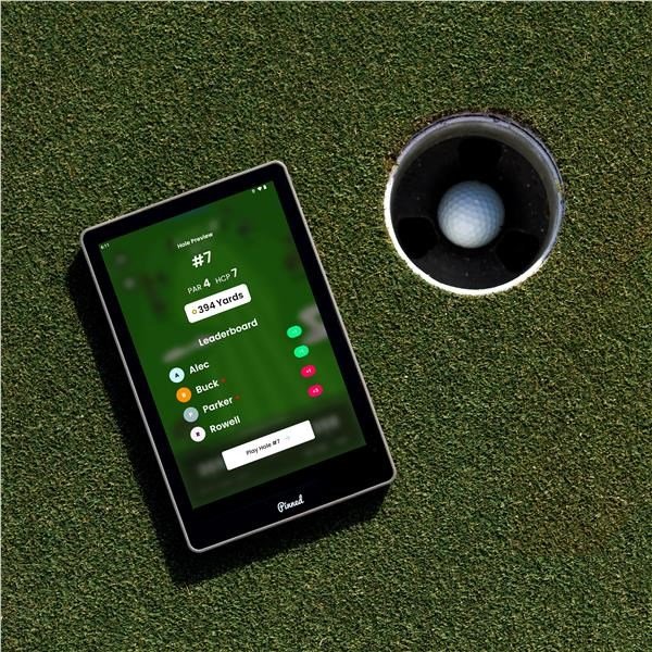 Pinned The Caddie GPS launch monitor
