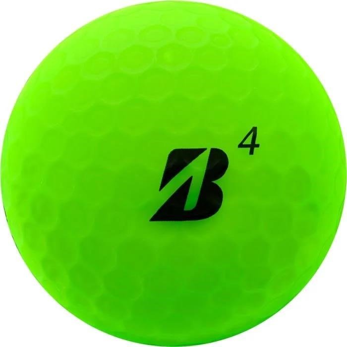 Bridgestone e12 Straight MindSet palline da golf, verde opaco