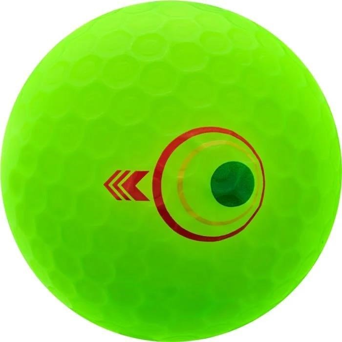 Bridgestone e12 Straight MindSet palline da golf, verde opaco