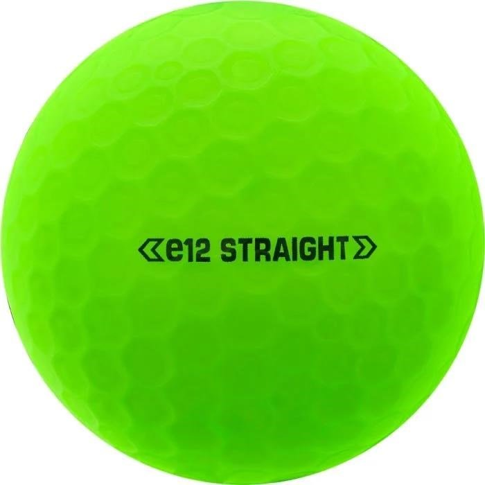 Bridgestone e12 Straight MindSet palline da golf, verde opaco