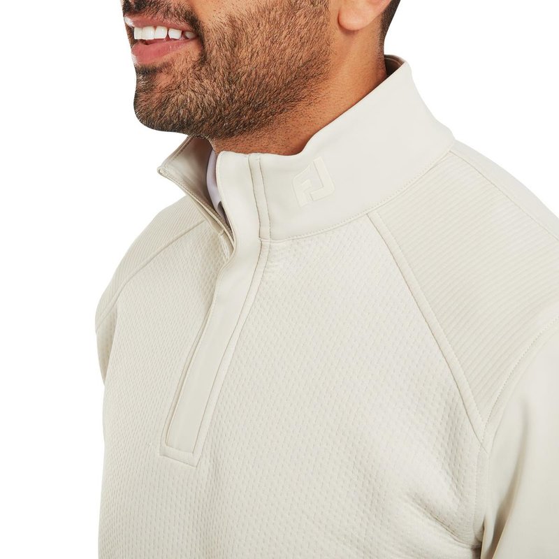 FootJoy ThermoSeries Ottoman Midlayer maglione da uomo, stone