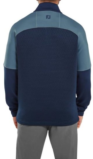 FootJoy ThermoSeries Jacquard Midlayer felpa uomo, navy slate