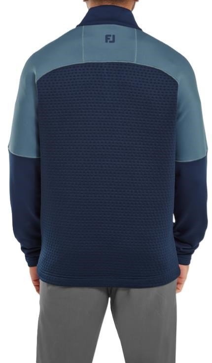 FootJoy ThermoSeries Jacquard Midlayer felpa uomo, navy slate