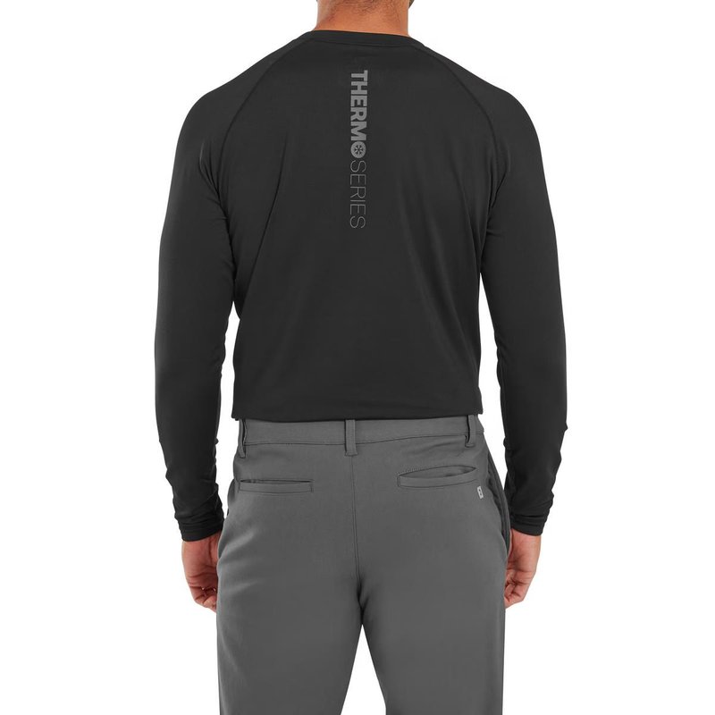 FootJoy ThermoSeries Fleece Baselayer top da uomo, nero
