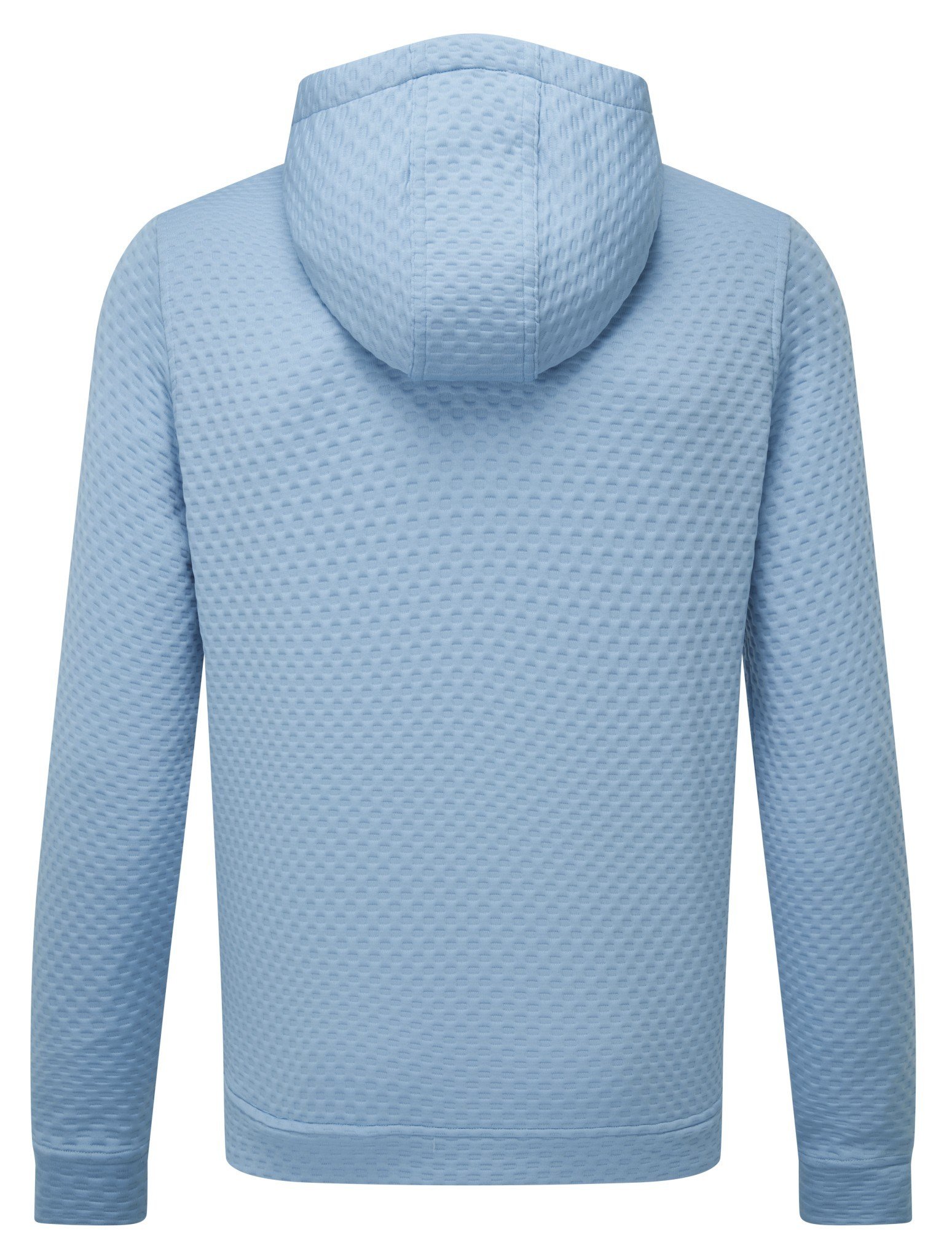 FootJoy Textured Knit Hoodie felpa uomo, air blue