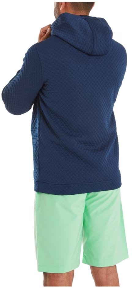 FootJoy Textured Knit Hoodie felpa uomo, navy
