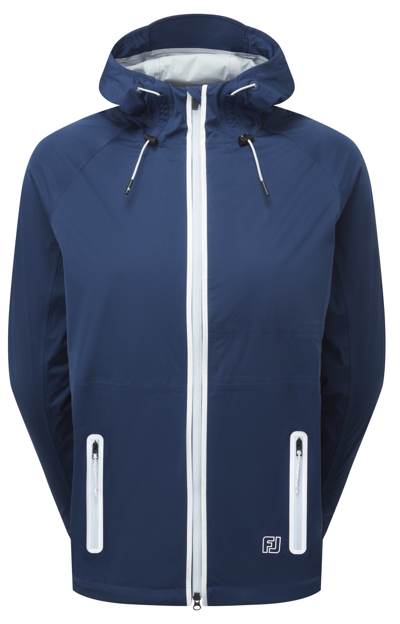 FootJoy HydroKnit giacca antipioggia da donna, navy/white/skyway