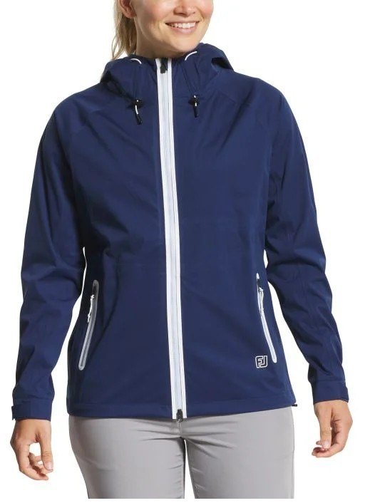 FootJoy HydroKnit giacca antipioggia da donna, navy/white/skyway