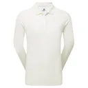 FootJoy ThermoSeries Long Sleeve top da donna, off white
