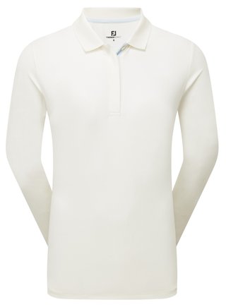 FootJoy ThermoSeries Long Sleeve top da donna, off white