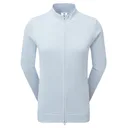 FootJoy Drirelease Full-Zip Lined maglione da donna, ice blue