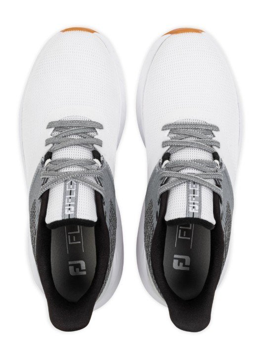 FootJoy Flex scarpe da golf donna, bianco/grigio