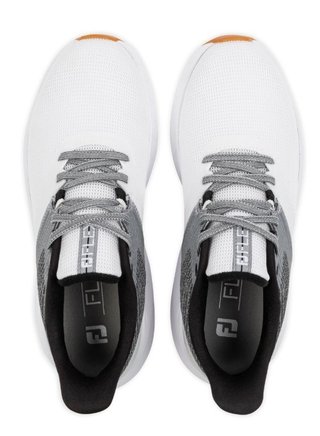 FootJoy Flex scarpe da golf donna, bianco/grigio