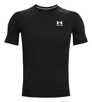 Under Armour HeatGear maglia a compressione da uomo, nero/bianco