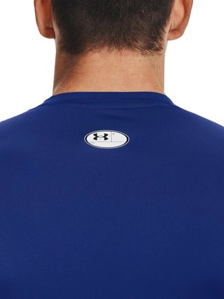 Under Armour HeatGear maglia a compressione a maniche lunghe da uomo, royal
