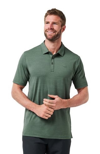 Travis Mathew The Heater polo da uomo, balsam green