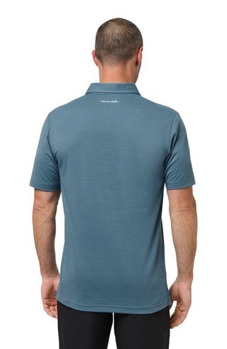 Travis Mathew The Heater polo da uomo, copen blue