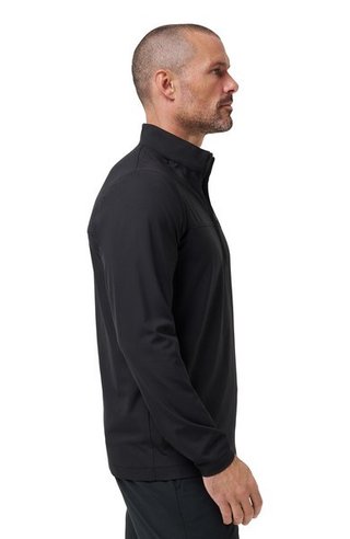 Travis Mathew Wanderlust quarter zip giacca uomo, nera