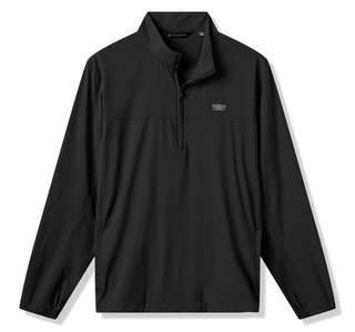 Travis Mathew Wanderlust quarter zip giacca uomo, nera